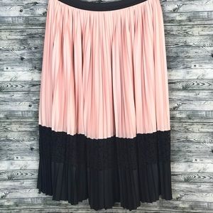 Zara Basics Pleated Skirt
